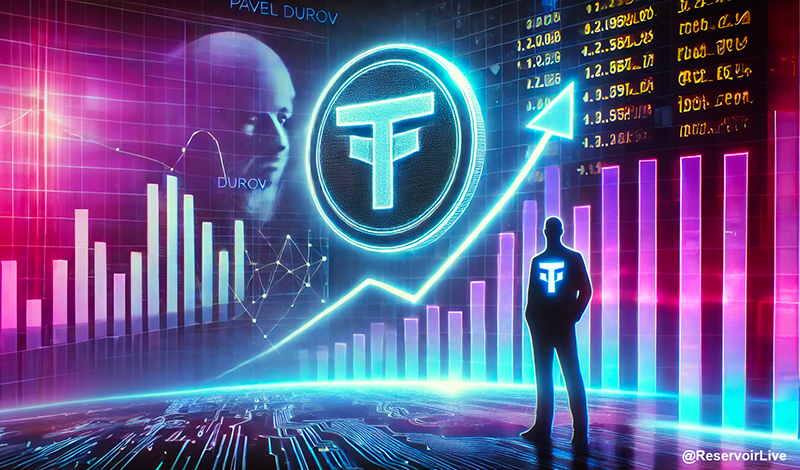 Toncoin en forte hausse après la libération de Pavel Durov en France